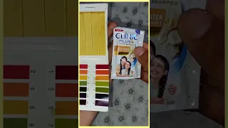Clinic plus shampoo with rice water pH test ✅🤩 Pass or Fail ❌🚫 #shorts #haircare #shampoo #phtest