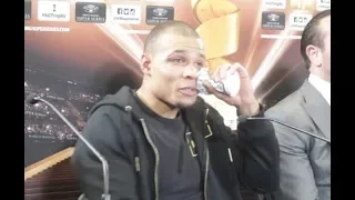 CHRIS EUBANK JR IMMEDIATE REACTION TO HIS DEFEAT TO GEORGE GROVES / GROVES v EUBANK JR