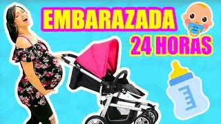 24 HORAS SIENDO MAMÁ EMBARAZADA! ALABAO! RETO EMBARAZADA POR 1 DÍA ENTERO! SandraCiresArt