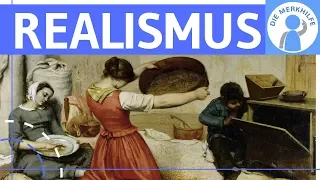 Realismus (Poetisch/ Bürgerlich) - Literaturepoche einfach erklärt - Merkmale, Vertreter, Geschichte