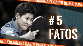 #5FATOS que VOCÊ não SABIA sobre Carol Kumahara, do Tênis de Mesa