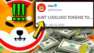 IF YOU STILL HODL 1,000,000 SHIBA INU TOKENS, YOU HAVE TO WATCH THIS VIDEO!! - SHIBA INU PREDICTION