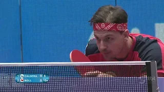 Timo Boll vs Hugo Calderano (German League 2018) Final