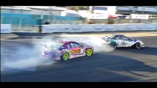 ONE OF THE BEST DRIFT SPECTATOR Views. Naoki nakamura vs Masanori Kohashi d1gp Tsukuba 2021