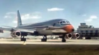 American Convair CV-990 - "Landing Detroit" - 1962