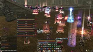 Crazy 8 minutes fight mass pvp at Baium Bishop POV