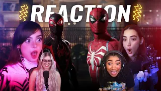 Streamers Reaction to Marvel's Spider-Man 2 PS5 | Ladies Version