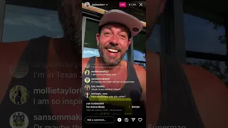 Zachary Levi Instagram Live (Part 2) - July 16, 2023