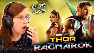 FIRST TIME WATCHING THOR: RAGNAROK!