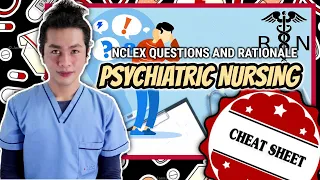 NURSING TEST BANK: PSYCHIATRIC NURSING  | NCLEX QUESTIONS WITH RATIONALE | NEIL GALVE