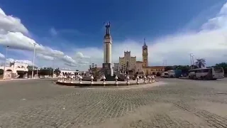 Saída de romaria da Igreja dos Franciscanos em Juazeiro do Norte- CE.