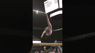 Adelle Speck Balance Beam Routine 2023 Nastia Liukin Cup Slow Motion #shorts 1