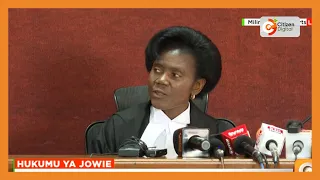 Joseph Irungu 'Jowie' sentencing in Monica Kimani murder case at the High Court [FULL]