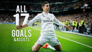 James Rodriguez ● All Goals & Assists ● 2014/2015 HD - Soccerhihi 100