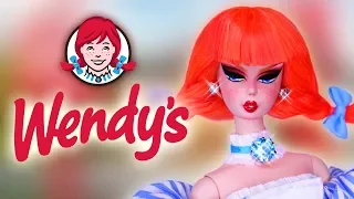 Custom Wendys Doll 🍔 [ FAST FOOD ART DOLL ]