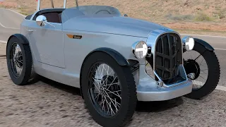 A New Micro Car That Looks Like a Sports Car from the '30s. New Patak Rodster