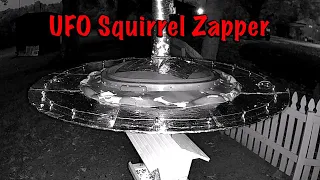 UFO SQUIRREL ZAPPER - Squirrel Wars - Episode 3 -  Impenetrable Squirrel Shocker Defense System.