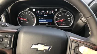 How To Adjust Your Heads Up Display On Your 2019 Silverado