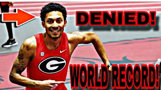 NO WORLD RECORD! Morales fastest Indoor 400m time could not be Ratified!