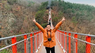 Gamaksan suspension bridge South Korea