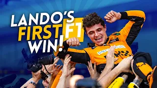 Lando Norris' FIRST F1 WIN at the MIAMI GP!