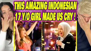 FIRST TIME HEARING | PUTRI ARIANI's Emotional and Unforgettable Golden Buzzer Reaction | AGT 2023