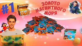 ЗОЛОТО МАГНИТНОГО МОРЯ 2023❣ Коллекция МОНЕТЫ - МАГНЕТЫ❣ #1