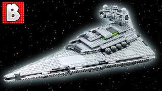 Lego Star Wars Imperial Star Destroyer Set 75055 | Unbox Build Time Lapse Review + UCS Comparison