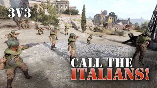 CALL THE ITALIANS! (Company of Heroes 3 | Deutsche Afrikakorps)