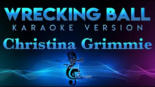 Christina Grimmie - Wrecking Ball (w/twist KARAOKE)