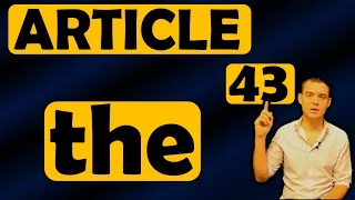 43. Английский: DEFINITE ARTICLE "THE"  / ОПРЕДЕЛЁННЫЙ АРТИКЛЬ "THE"  (Max Heart)