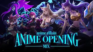 Anime Openings Music Mix || Anime Opening Compilation 2022 || Amine Villain Best Songs