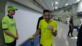Seleção Sub 20: bastidores da vitória do Brasil sobre o Peru no Sul-Americano