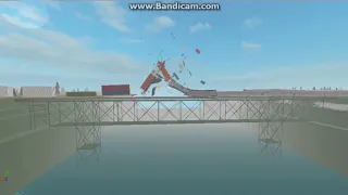 The Truss Bridge ROBLOX Train Crash