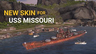 USS Missouri - New Skin Triumphant - is it Worth Buying? Modern Warships