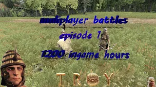 Total war Troy | multiplayer battles | episode 1