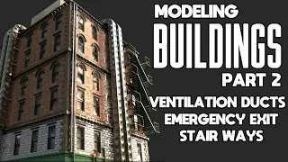 Modeling Building In Blender Part 2