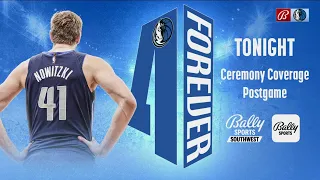 Dirk Nowitzki's Jersey Retirement Ceremony