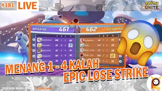 🔴[Live] EPIC LOSE STRIKE CUMA BEDA 1 POINT LANGSUNG DI DEMO WARGA 😱 - Pokemon Unite Indonesia #181