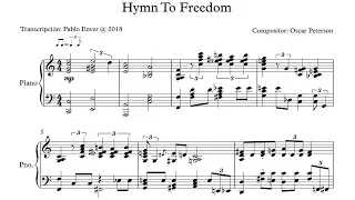 Oscar Peterson - Hymn To Freedom (Arr. Adam Narimatsu) (Piano Transcription)