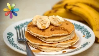 Быстрый завтрак: банановые блины без муки и сахара – Все буде добре