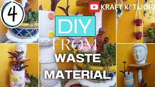How to Make Planters at Home 🌱| DIY Planters From Waste Materials | Best Out Of Waste