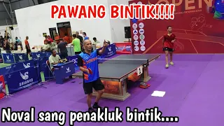 Pawang Bintik!!! Dani Lem vs Noval ||| Turnamen Tenis Meja David Jacobs Open ||| Solo 2022