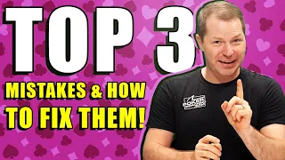 3 MISTAKES To AVOID In Low Stakes Cash Games!