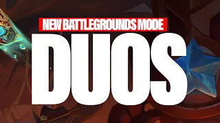 First Look At Duos, The New Battlegrounds Mode | Dogdog Hearthstone Battlegrounds