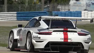 Porsche Testing New GTLM RSR at Sebring