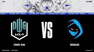 DK vs. RGE | Worlds 2021 Групповая стадия День 4 | DWG KIA vs. Rogue