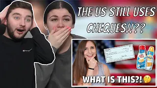 British Couple Reacts to 7 Things I Had Never Seen Before I Came to the US Pt. 2 | Feli from Germany