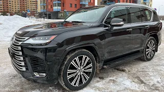 Новый Lexus LX500d 2022г, 3.4td - 299лс, максималка, цена 15.900.000 рублей.