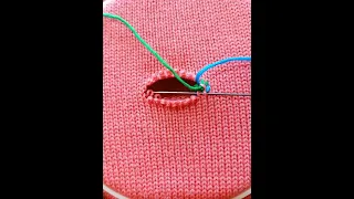 Repair techniques for torn sweaters